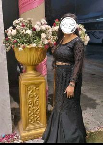 Black Embellished Lehenga Choli
