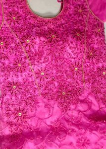rose pink gown