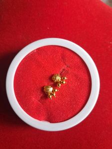 Gold Stud Earrings