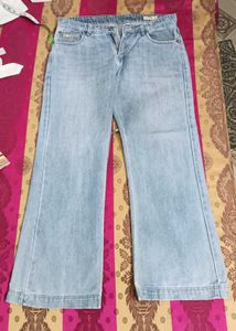 Light Wash Flare Jeans