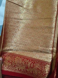 Silk Saree with Gold Zari Work
