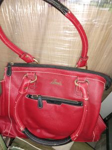 Liz Claiborne Red Satchel LAVIE