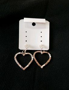 Crystal Heart Dangle Earrings❤️ Offer Price : ₹189