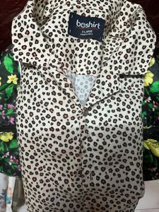 Men's Sleepwear Set Leapoard print waist 32