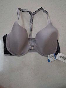 36D Comfortable Lace Trimmed Bra