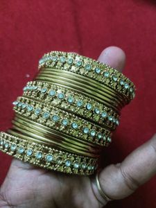 FREE  Golden Metal Bangle