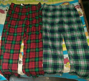 Plaid Pajama Pants set of two combo