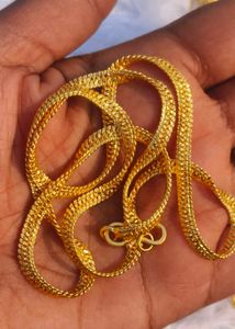 Unisex Gold Polish  Chain Pack Of 1