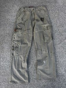 Vintage Style Cargo Pants