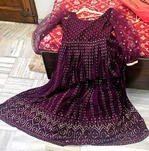 New Untouched Handwork Festive Gown + 🎁