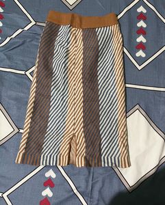 Length-25,,Chic Striped Pencil Skirt