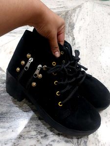 Stylish Black Ankle Boots