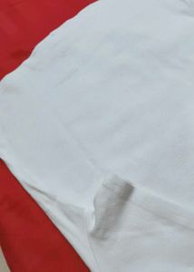 Classic White Crew Neck T-Shirt