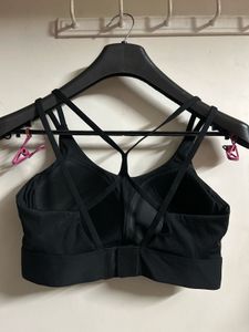Comfortable Black Sports Bra