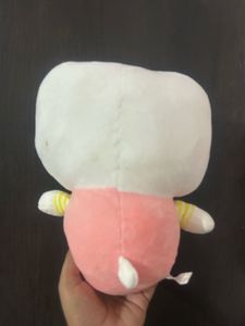 adorable Hello Kitty plush toy featuring a soft