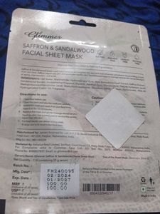 Combo - Glimmer Saffron Face mask &amp; Babila comb