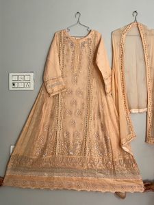 Original Aghanoor Pakistani Floor Length Dress