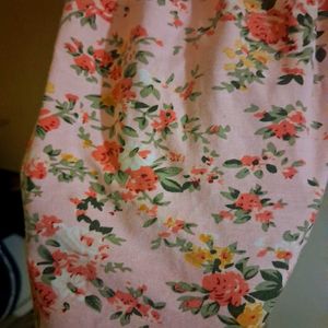 Pink Floral Nightgown