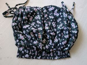 Crop Top &amp; Shorts Set For Baby Girls