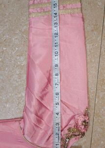 Elegant Pink Ethnic Gown