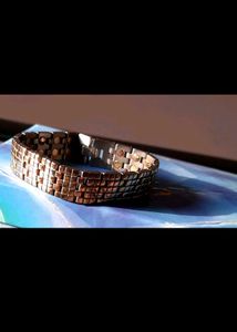 Magnet Stylish Two-Tone Bracelet