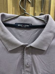 Men's Grey Polo T-Shirt