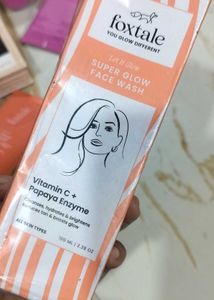 Foxtale Moisturizer and Face wash