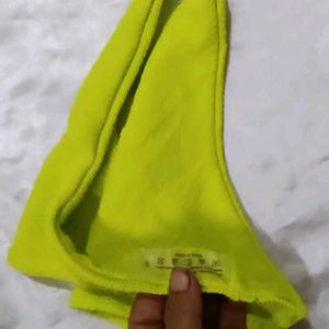 Neon Green Bikini  Bra Panty
