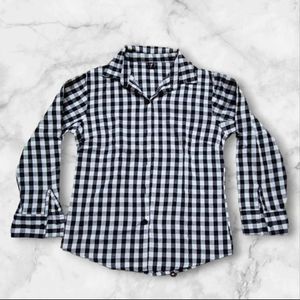 Gingham Button-Down Shirt