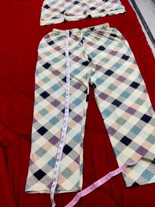 Cozy Plaid Print Pajama Set🌸