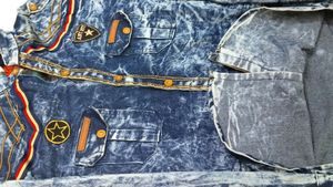 Denim Shirt fancy style/Rhinestone/Unique
