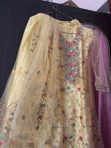 Elegant Embroidered Kurta Set