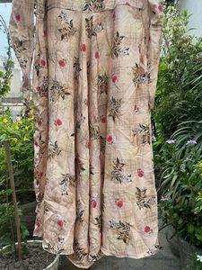 Floral Print Long Kurta