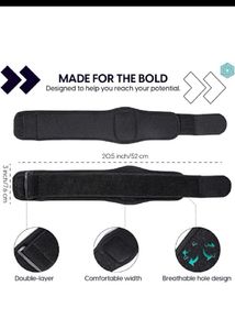 Tennis Elbow Support for gym with Strap Set Of 1