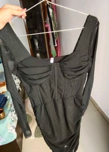 Chic Black Bodycon Dress
