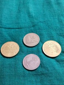 Malaysia 20 Sen , 10, 5 Coins