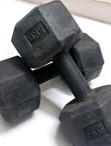 Pair of 5kg Dumbbells