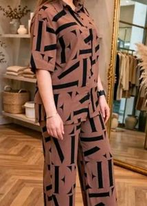 Stylish Printed Co-ord Set