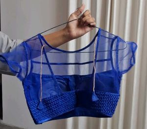 Stunning Royal Blue Blouse