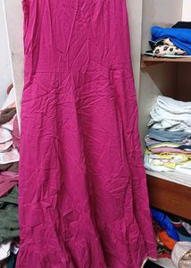 Vibrant Pink Sleeveless Dress