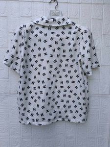 New with tag Korean Chic Double-Breasted Print Blo