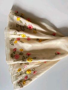 Charming Floral Strapless Dress