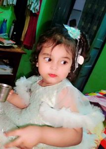Adorable Baby Girl Dress with hair 💕 accessories