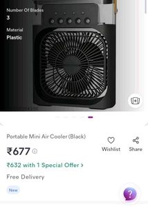 Portable Air Conditioner Cooler