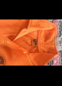 Men's Orange Polo T-Shirt