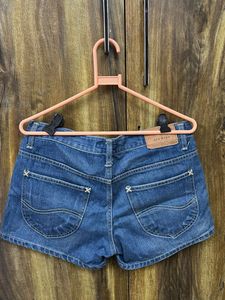 Classic Blue Denim Shorts