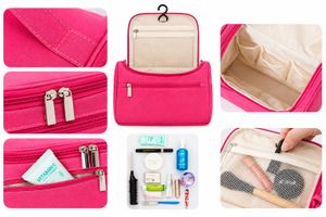 Pink Travel Toiletry Bag makeup