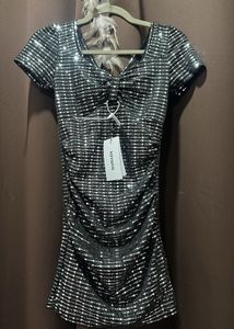 Sparkling Black Party Dress