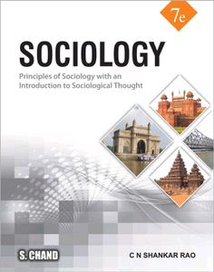 Sociology Principles & Thought CN SHANKAR RAO book
