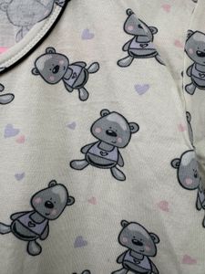 Cute Teddy Bear Pajama Set